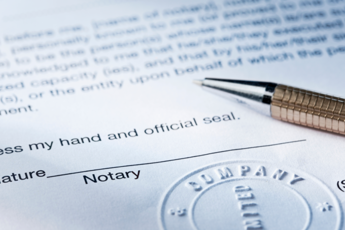 notarized documents